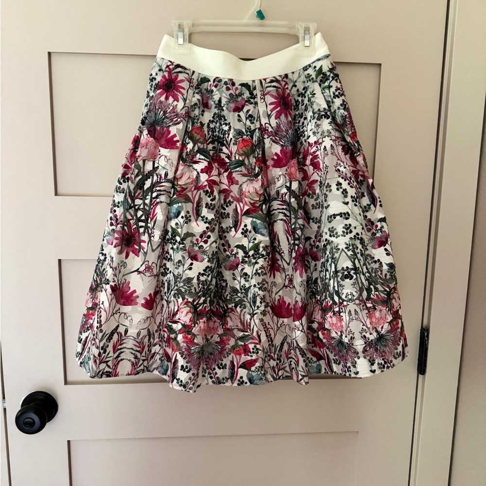 Ted Baker Sadah layered bouquet full skirt size 0